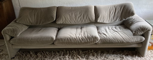 2x Cassina Maralunga banken