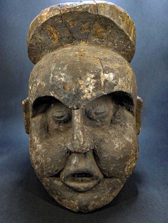 Stemma Janus Bangwa/Bamileke (Troh Night Society) Camerun - 1950 circa – Sculture, Wood (photo 3 of 20)