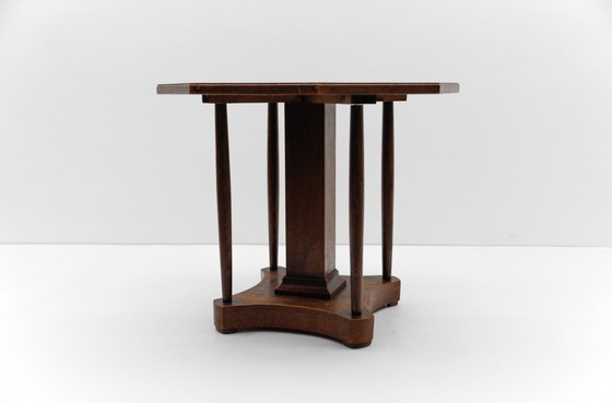 Image 1 of Art Deco Wooden Table, Germany, 1940s
