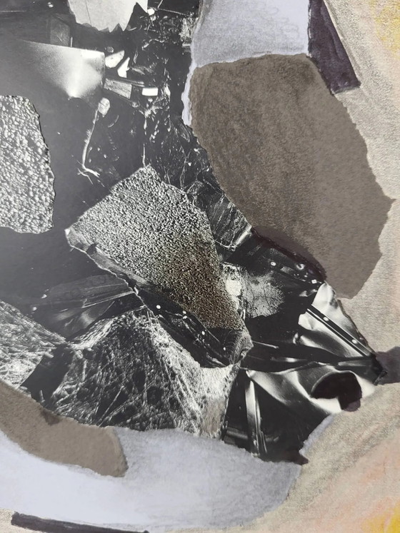 Collage Fernand Rolland Crac Tremblay – Láminas artísticas, Paper, Abstract (photo 3 of 6)