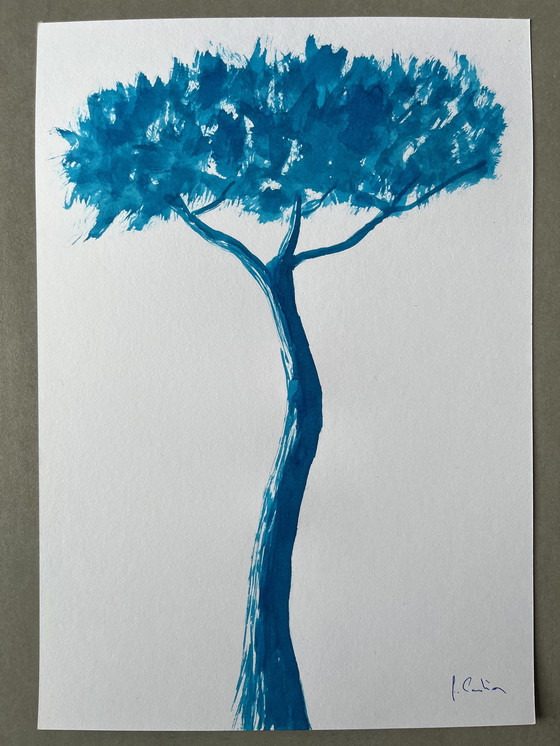 Image 1 of Inkt op wit papier van 250 g/m². Formaat 21 x 30 cm.