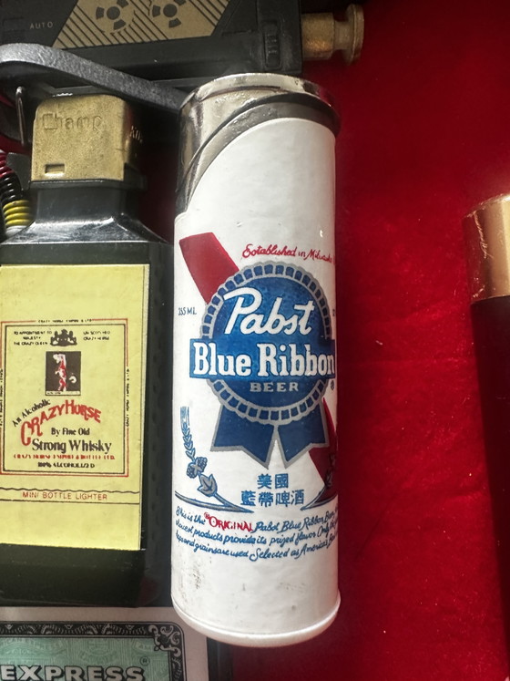 Image 1 of Lot of 12 Vintage Advertising and Novelty Lighters