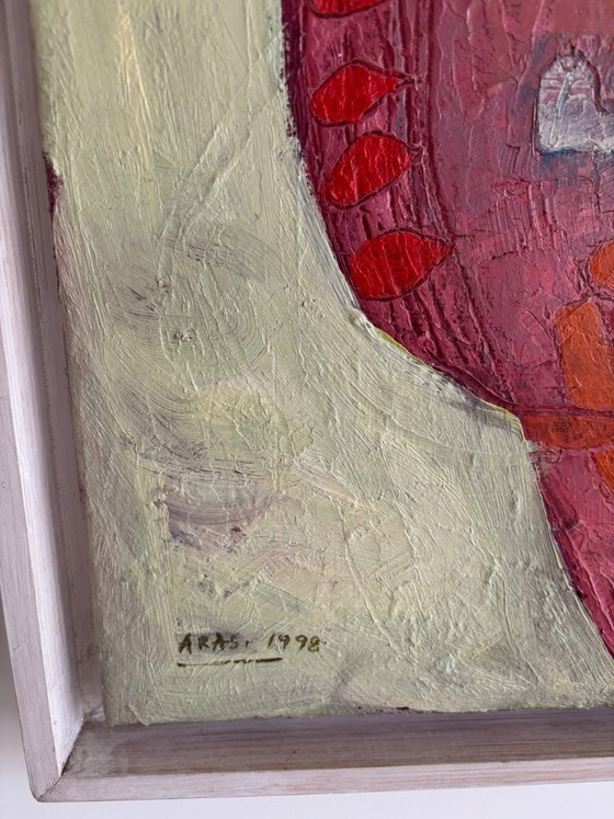 Image 1 of Dipinto ad olio su tela di Kareem Aras