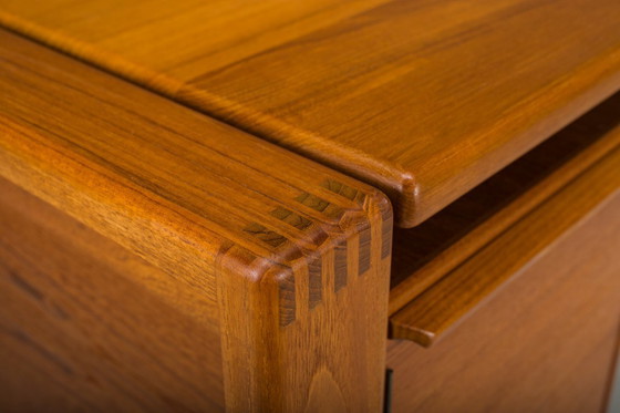 Image 1 of  Freistehender Teakholz-Schreibtisch von Gv Møbler, Mid-Century, 1960er Jahre