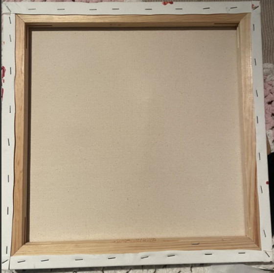 Image 1 of “Pier Remnants” Original Abstract Art, 40×40 cm