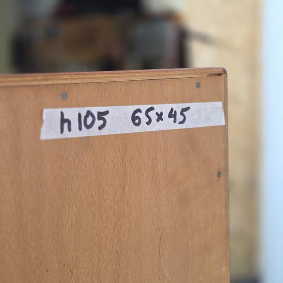 Vintage Danish Chest of drawers, teak 6 drawers 1960s Scandinavian, Wood, Brown (photo 18 of 19)
