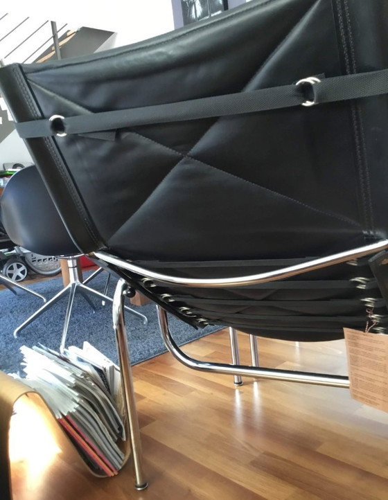 Image 1 of Fauteuil réglable avec repose-pieds, Strässle CH, design de Hans Eichenberger, 1967