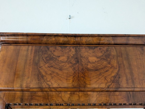 Biedermeier pilaarspiegel (circa 1840) – Glass, Wood (photo 3 of 6)