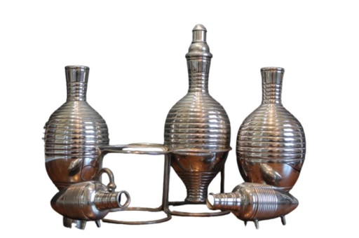 Italian Calegaro Art Deco Decanter set