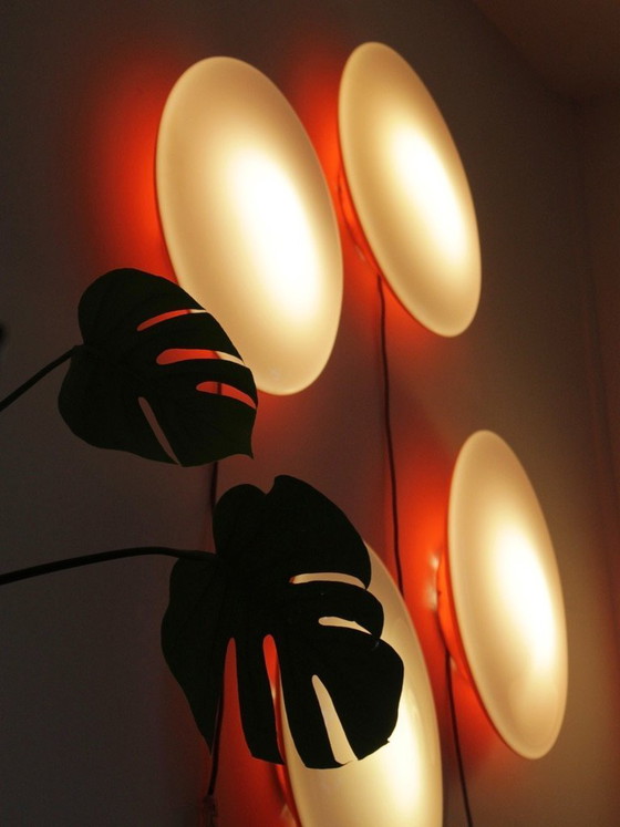 Image 1 of Apliques murales monumentales "Campanile", diseñados por Patrick Jouin para Artemide, 2000.