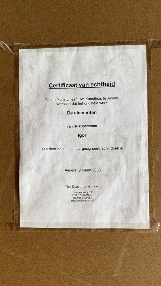 Image 1 of Dipinto originale di Igor Kusmirak