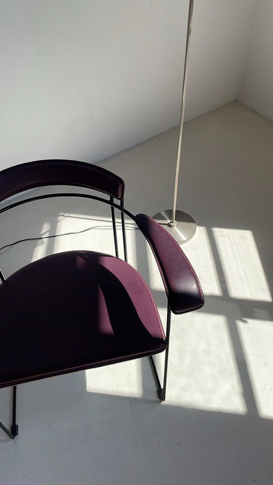 Image 1 of Arrben Italy Stühle lila schwarz