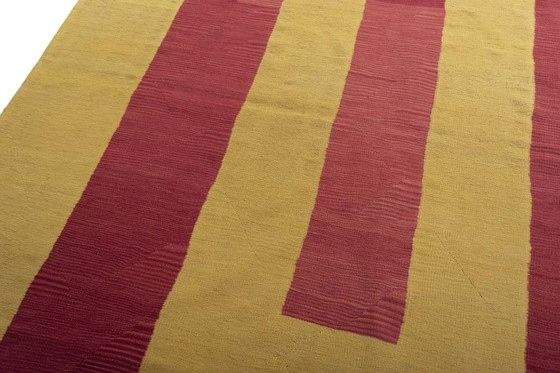 Image 1 of Handgewebter Designer Kelim – 290 x 207 cm – Zeitlose Geometrie aus Fars