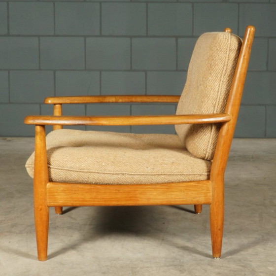 Poltrona vintage – Rovere – Scandinavia – Anni '60 – Poltrone, Textile (photo 6 of 15)
