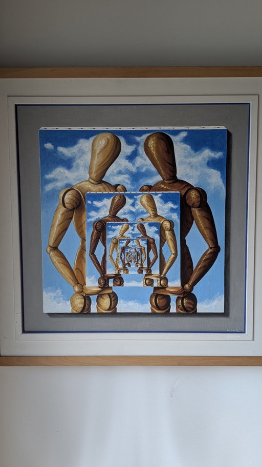 Peinture à l'huile surréaliste