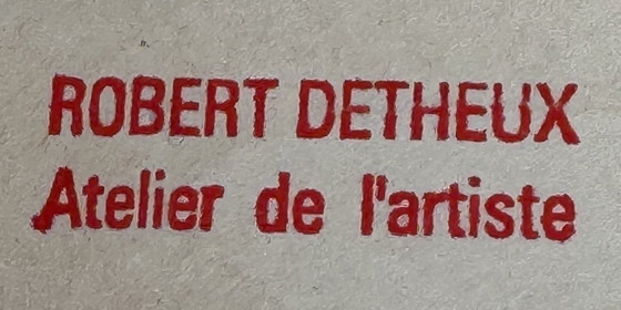 Image 1 of Raro cuadro de Robert Detheux de 1964