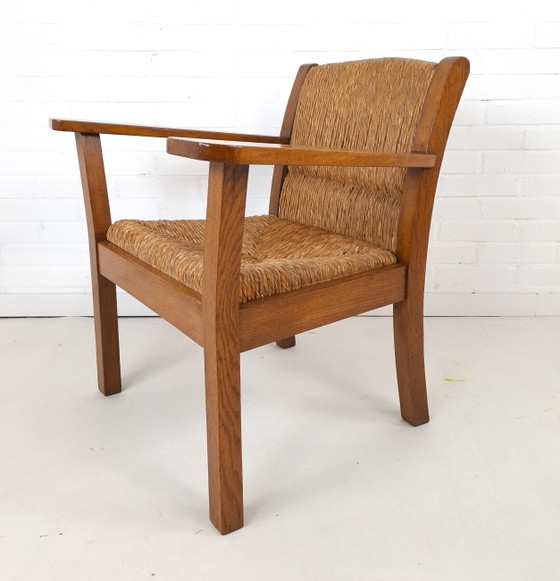 Image 1 of Vintage Bauhaus fauteuil Willi Ohler voor Erich Schultz