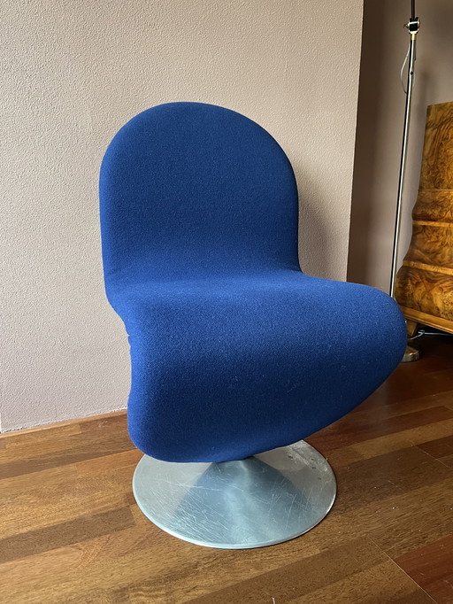 Verner Panton System 1-2-3 swivel chair (Fritz Hansen)