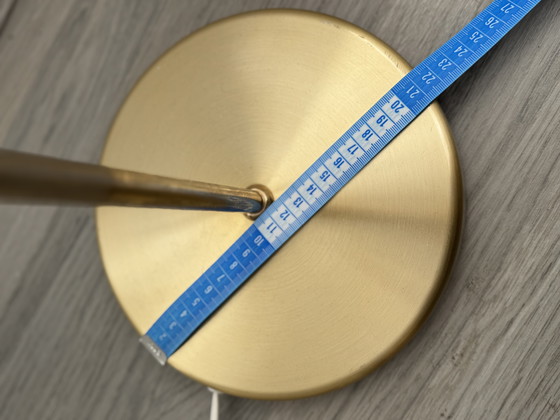 Image 1 of vintage Montor lamp golden colour