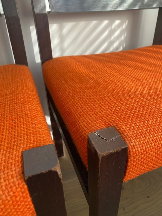 Image 1 of Sedie da pranzo di design vintage di Arnold Merckx - Fristho Franeker