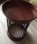 Chinese temple table red