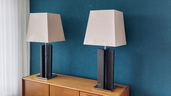 Image 1 of 2x Tafellamp XL Door Grand & Johnson 2005