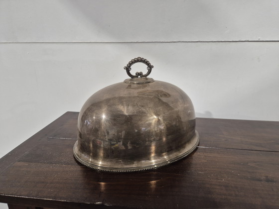 Image 1 of 2 William Hutton verzilverde vleeskoepels/cloches