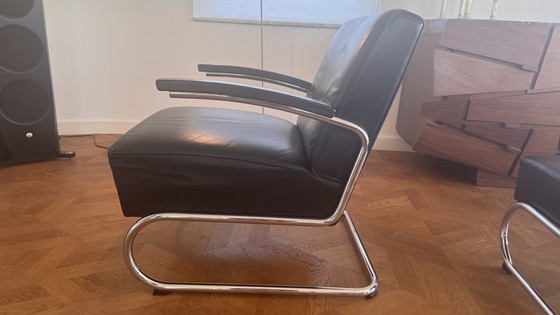 Image 1 of Gispen 405 fauteuil met hocker