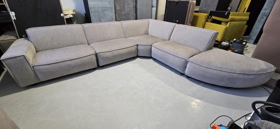 Hoekbank Eierkamp Losse Elementen Bank Ribstof – Eijerkamp, Banken, Textile (photo 13 of 13)