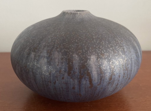 Vase en céramique d'atelier - signé