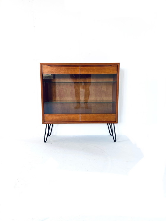 Image 1 of Vintage Teak Display Cabinet '60