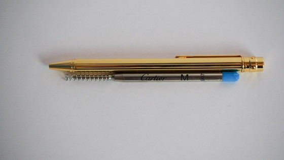 Cartier Santos Pen, Gilded Version – Table accessories, Gold, Metal (photo 3 of 6)