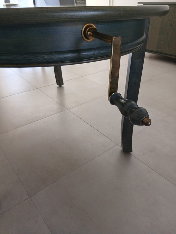 Table de salle à manger ovale 1,82 m, extensible jusqu'à 2,62 m, 6 chaises incluses – Gasparucci Italo (photo 5 of 10)