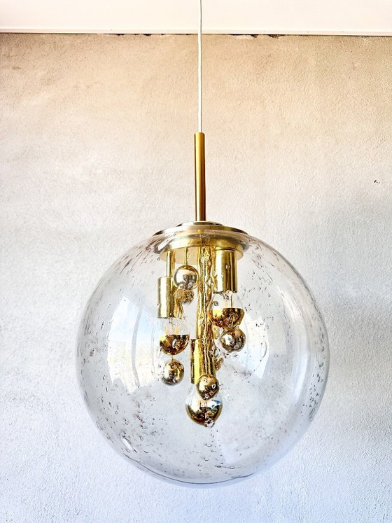 Image 1 of Vintage large Doria pendant lamp