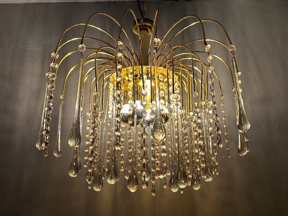 Image 1 of Vintage teardrop chandelier