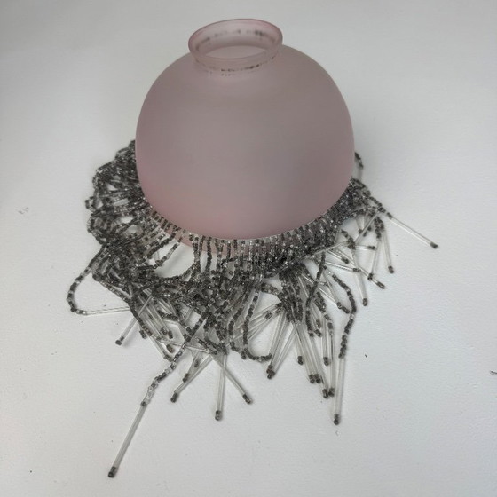 Image 1 of Antieke kleine art deco Charleston wandlamp