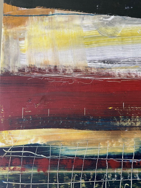 Image 1 of Masaki Kazushi abstract painting