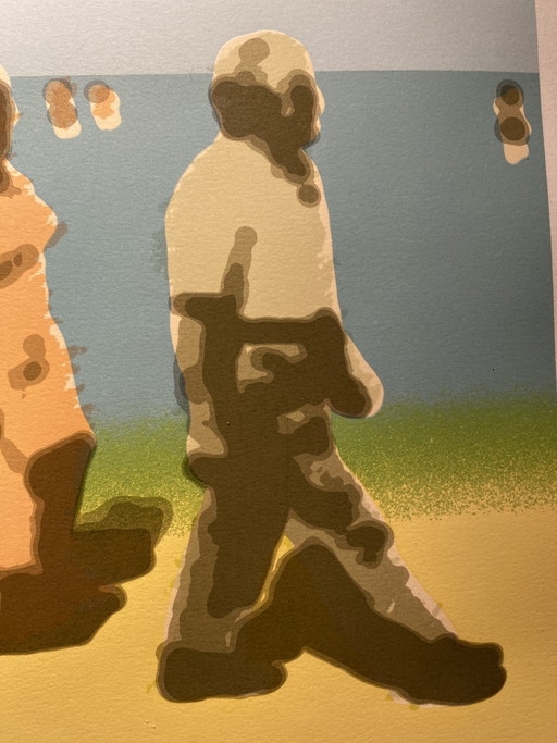 Screen print by Iet Fioole – kunst, Paper
