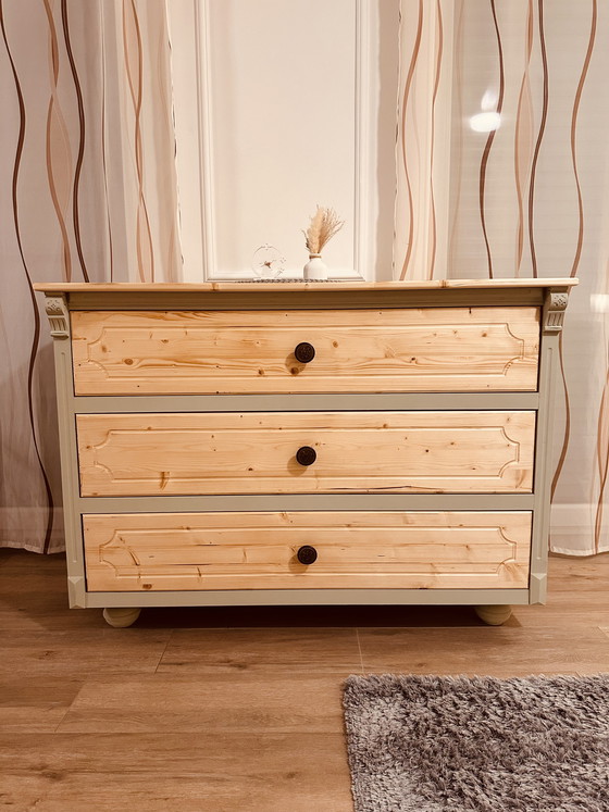 Image 1 of Nordic chest of drawers, unique piece