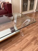 Glass Salon Table