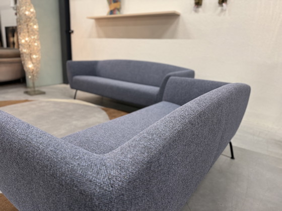 Image 1 of Gelderland 6250 Sofa 3 & 2.5 Seater Moss fabric