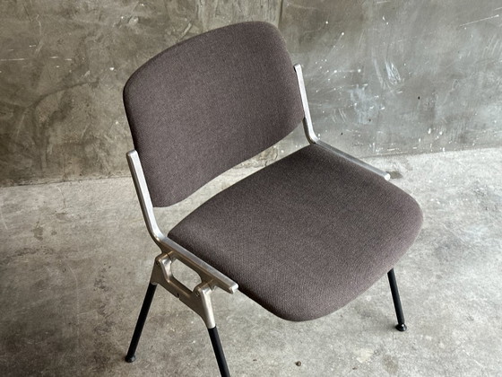 Image 1 of 6 chaises Castelli DSC 106, Giancarlo Piretti - Gris