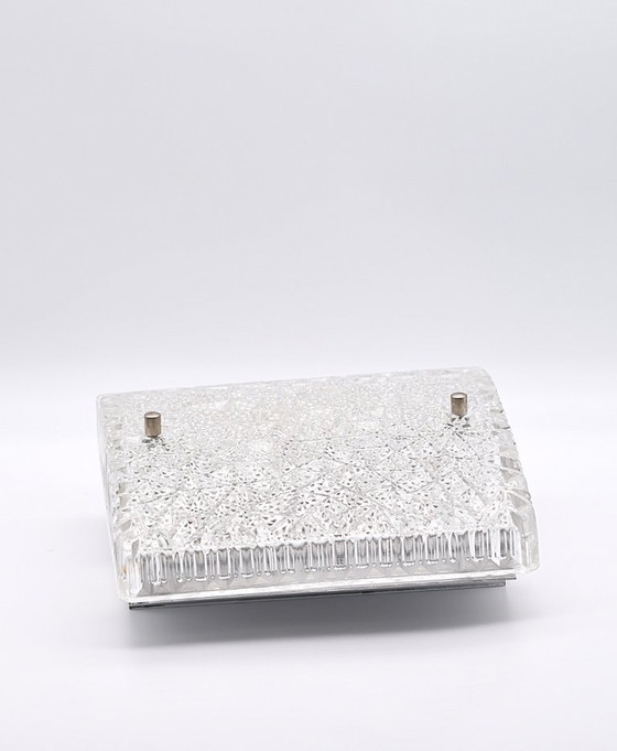 Image 1 of Lampada da parete in vetro di Bur Leuchten - Classico del design tedesco d'epoca