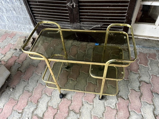 Vintage food trolley
