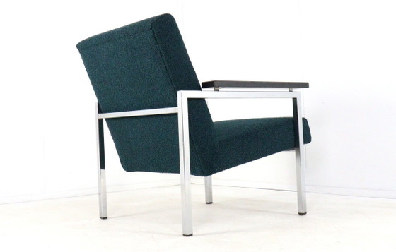 Image 1 of Gijs van der Sluis fauteuil no 30 stoel nieuw gestoffeerd vintage