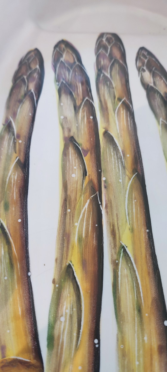 Image 1 of Vallauris ceramic asparagus dish