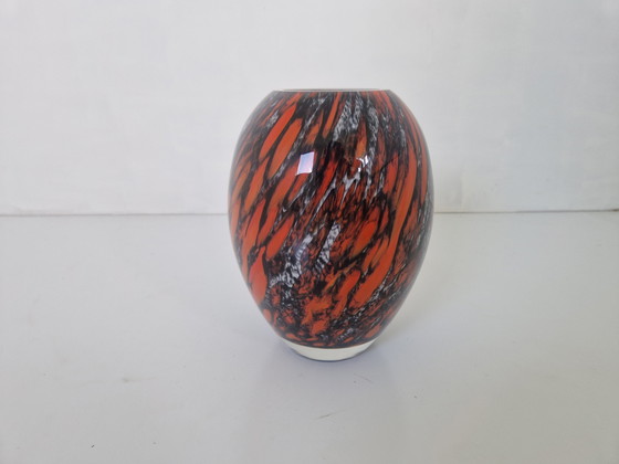 Image 1 of Handmade Italian Glass Vase