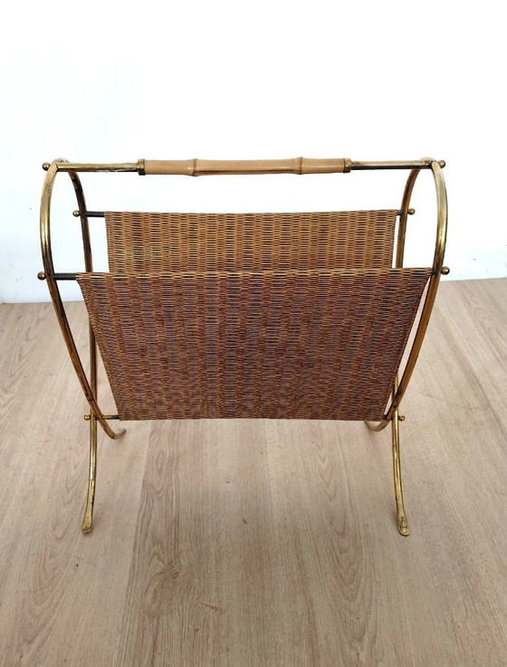 Image 1 of Stylish fifties magazine stand