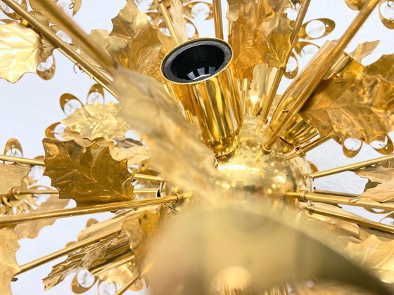 Image 1 of Hollywood Regency Sputnik Kronleuchter Pusteblume 60er 70er Jahre Design