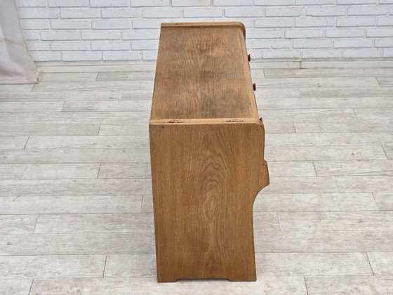 Image 1 of Cómoda danesa, década de 1970, madera de roble, original en buen estado.